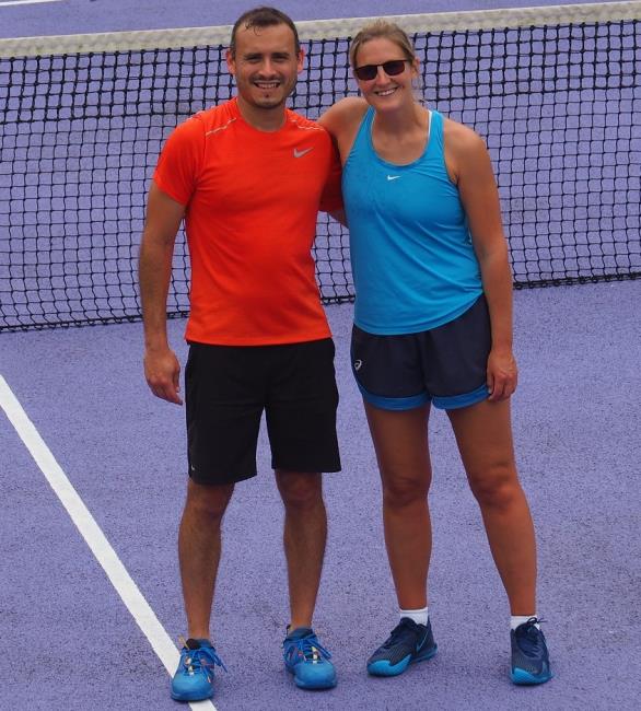 Marco Coronado and Ceri Coleman-Phillips - mixed doubles