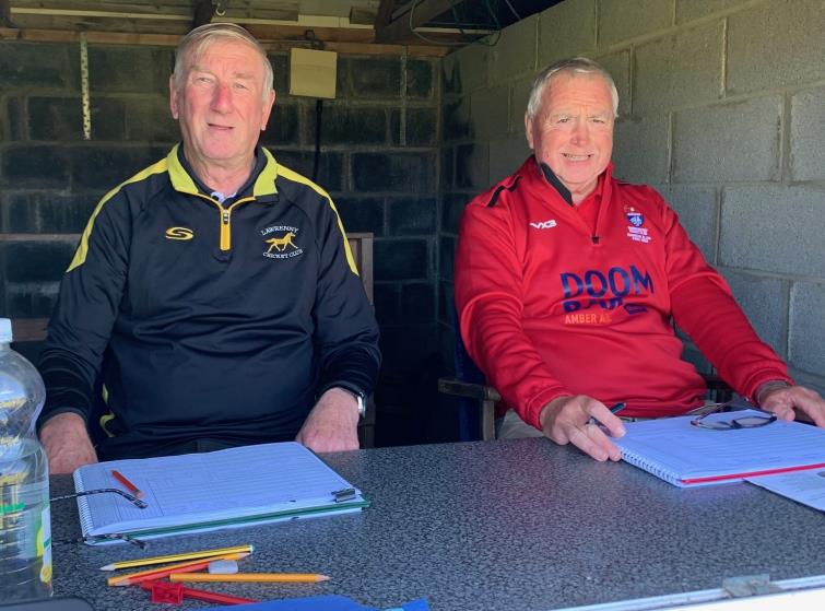 Scorers - Malcolm Thomas and Adge John