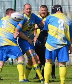 Player coach Gethin Bateman - as involved as ever for The Vikings