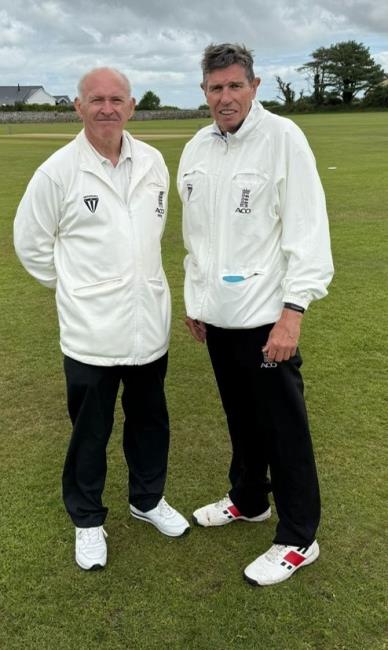 Umpires - Rob Bellerby and Jonathan Twigg