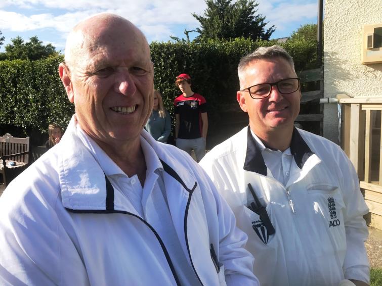 Umpires - Steve Williams and Neill Crawshaw