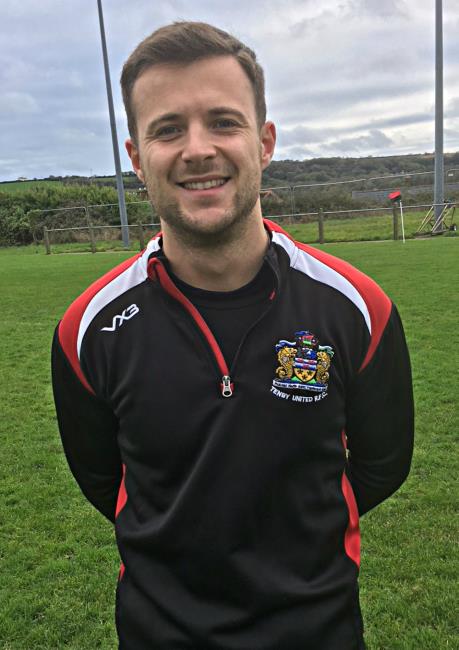 Matthew Morgan - scored a vital try for Tenby