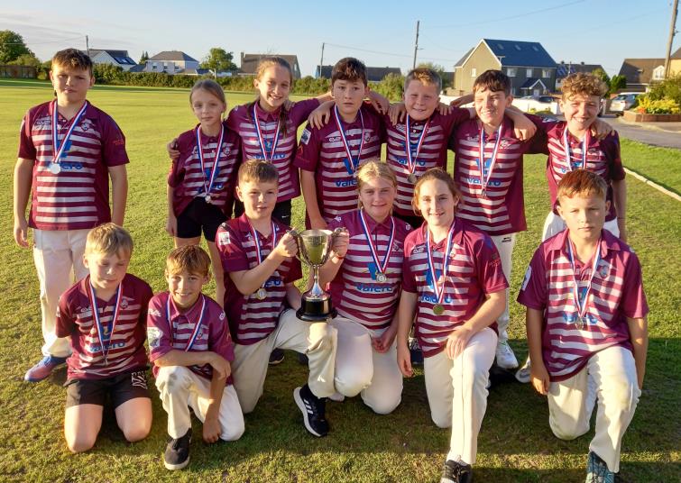 Runners up Cresselly Under 11s