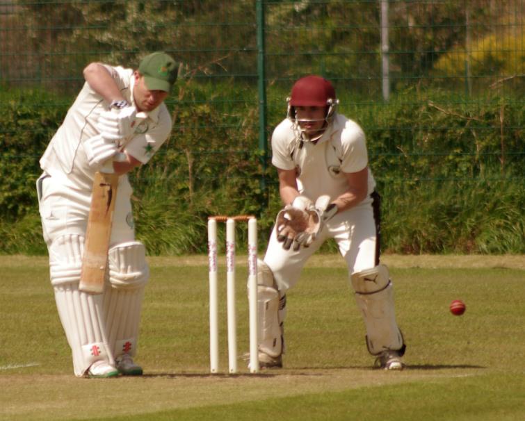 Phil Cockburn cracked a half century for Tish