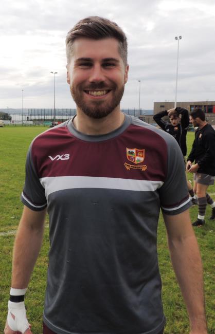 Tomos Lewis - a try brace for Crymych