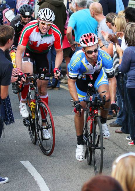 Spectacular pictures from Tenby of Ironman 2015