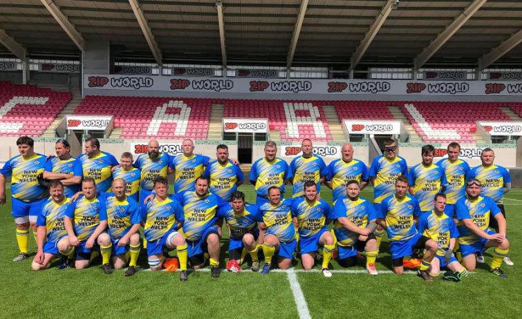 Delighted winners - Pembrokeshire Vikings