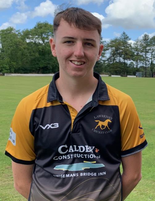 Finley Lewis - batted well for Lawrenny