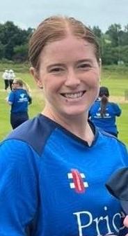 Kelly Evans - batted really well in Whitland win