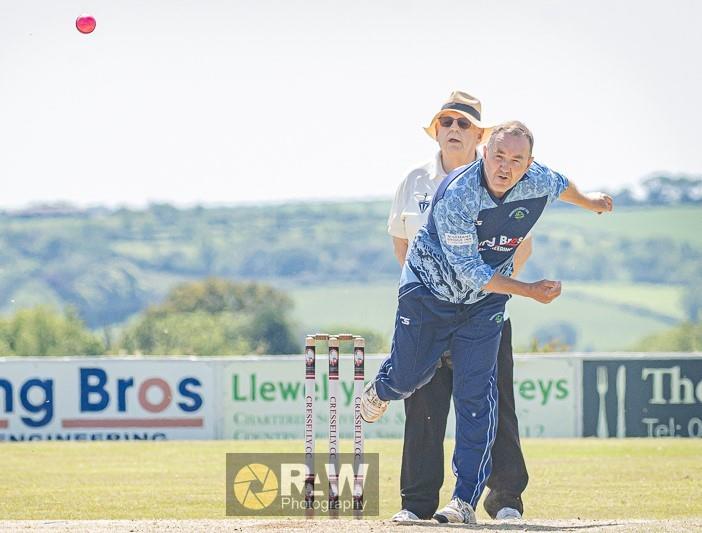  Matthew Johns - a key bowler for Narberth