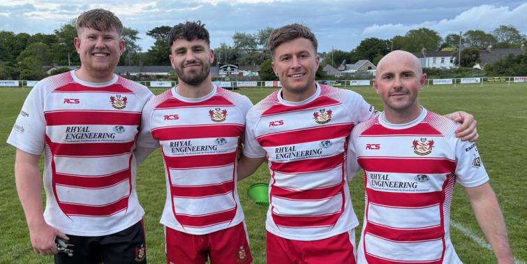 Mariners scorers - Zac Davies, Robbie Jones, Dan McClelland and James Trueman