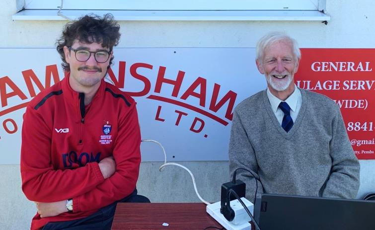 Rhys Richards and Peter Betteley
