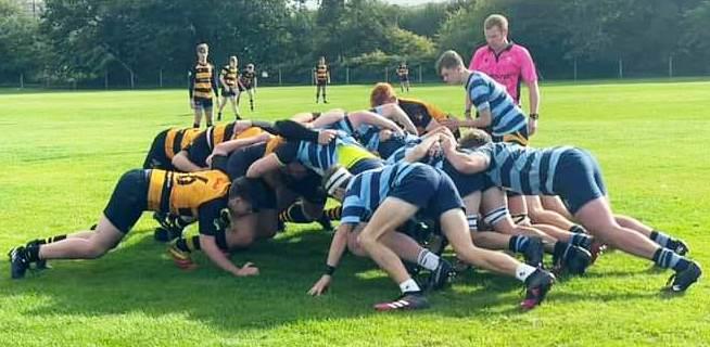 Llangwm look for a solid scrum