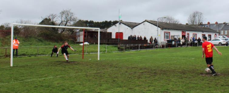 Tense penalty moment Tense penalty moment