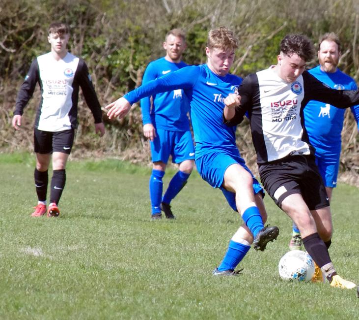 Action from the Racecourse
