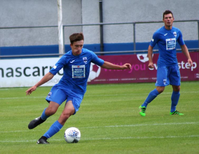Ben Fawcett was lively up front