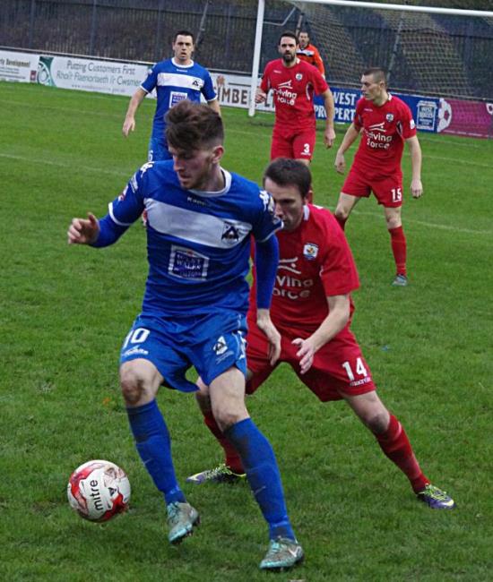 Declan Carroll - on target with third goal for Monkton Swifts