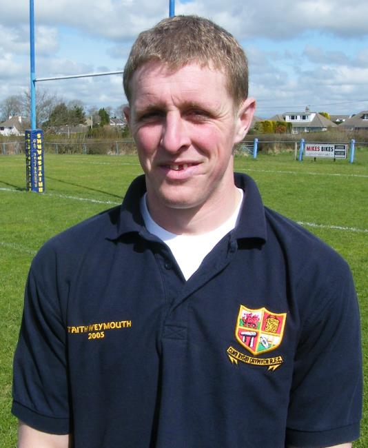 Gareth Davies - veteran No 10 claimed all of Crymychs points