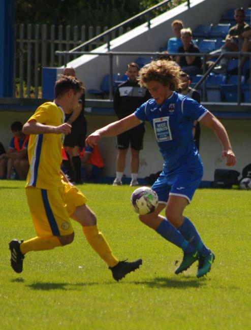 Greg Walters works hard in central midfield