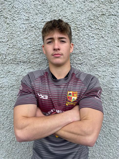 Crymych try scorer Ianto Davies