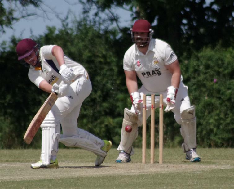 Kurtis Marsh struck an excellent half century for Kilgetty