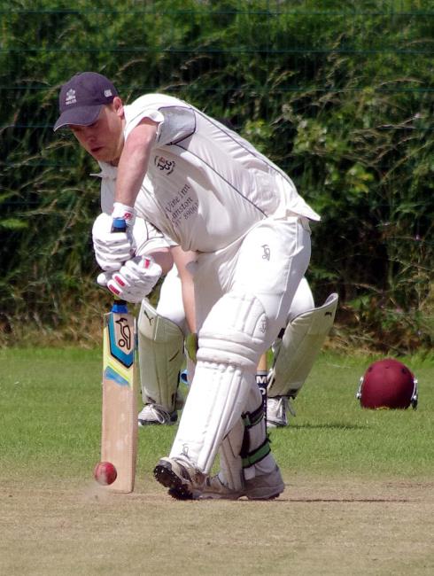Steve Mills scored a half century in vain for Johnston