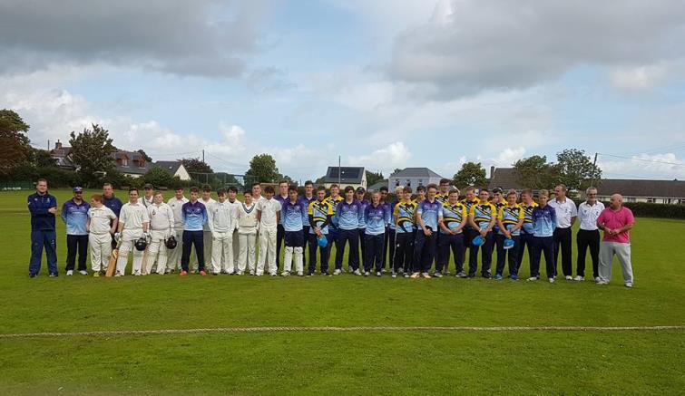 All the teams in a colourful finals day