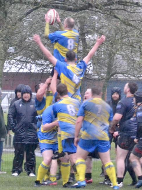 Clean lineout ball for The Vikings