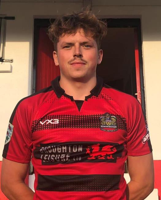 Cam Broadhurst - scored a neat corner try for Tenby United