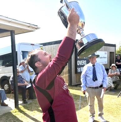 . . . . And Tom celebrates in style