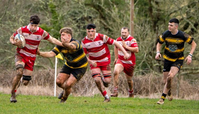 Action aplenty at Pill Parks. Picture William John