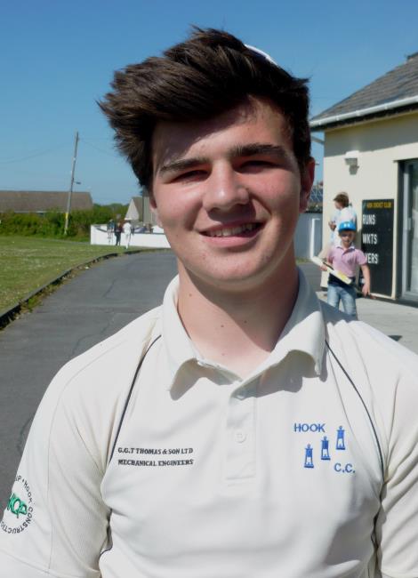  Jacob Lay - excellent top score in Hook victory