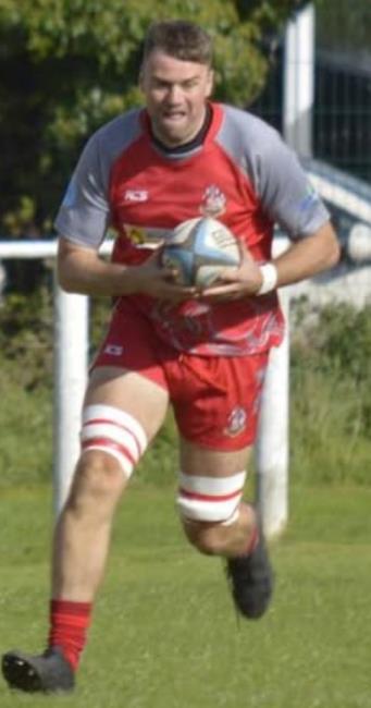 Scott Powell - came on to score a third try for Pembroke