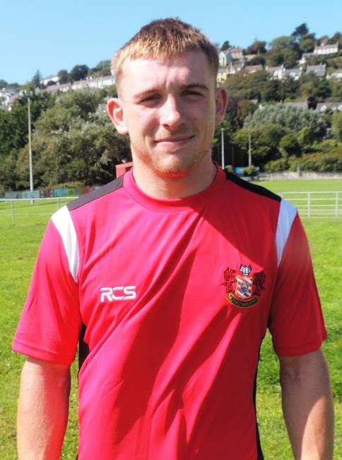 Ieuan Davies - excellent hat-trick of tries for Milford Haven flanker