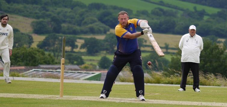 Nick Daley off drives