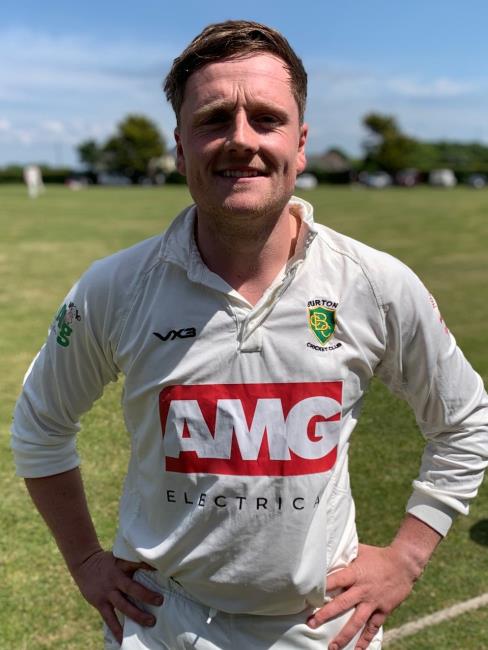 Toby Hayman - 97 for Burton 1sts and they still lost
