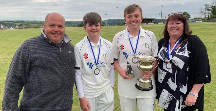 The Badhams - Trefor, Ollie, Jack and Becky