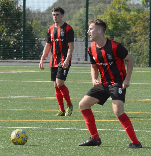 Adam Muskett - scored for Tenby who narrowly won at Monkton Swifts