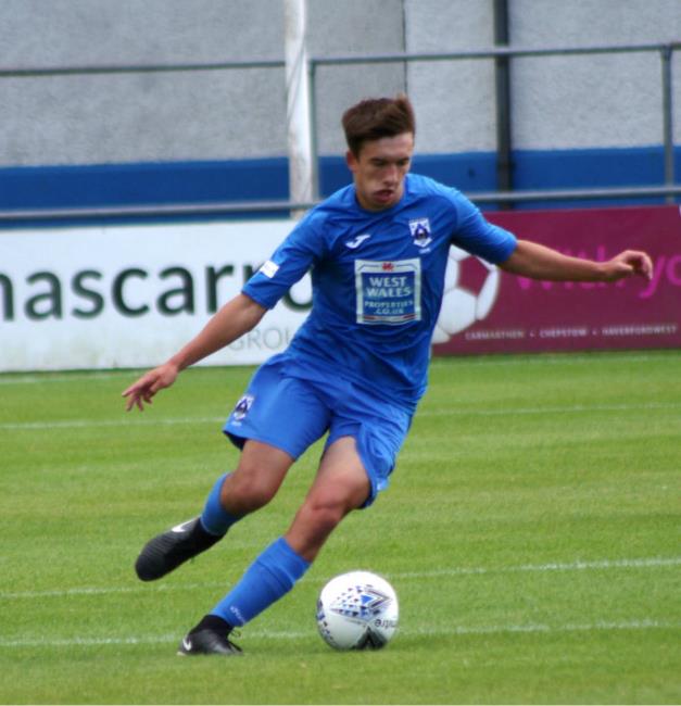 Ben Fawcett was the Bluebirds cup hero – scoring twice in extra time