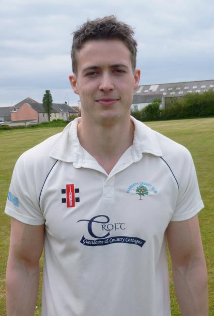Ben Quartermaine - topped the batting and bowled well for Narberth