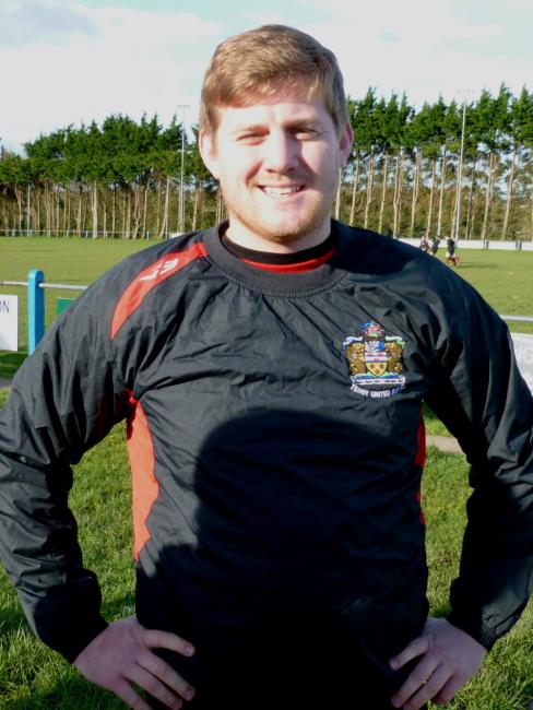 Dan Colley - scored only try for Tenby