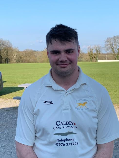 Ryan Morton (73 not out took Lawrenny to a big score)