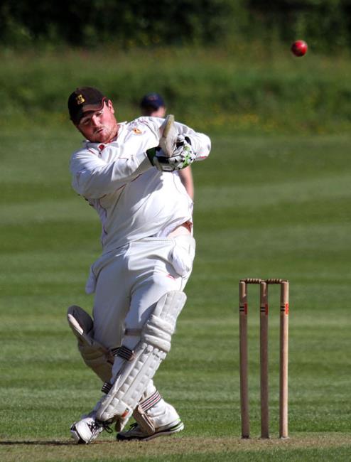 Rhys Davies top scored for Carew with 38