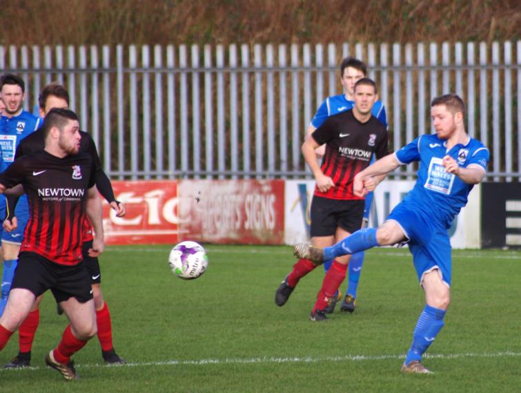 Steffan Williams scored four goals for Haverfordwest County