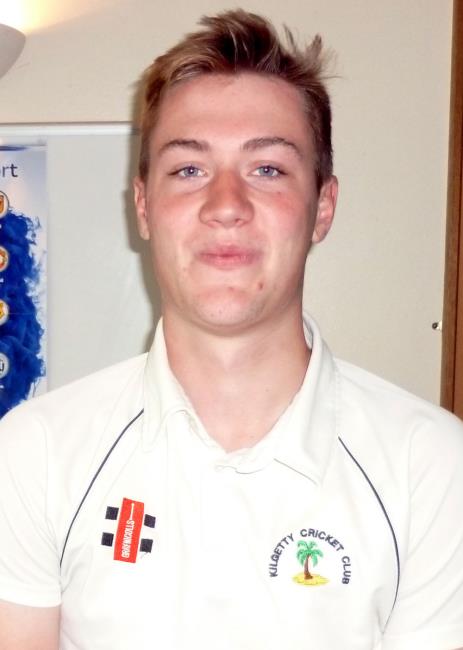 Tom Lewis - splendid 101 not out for Kilgetty