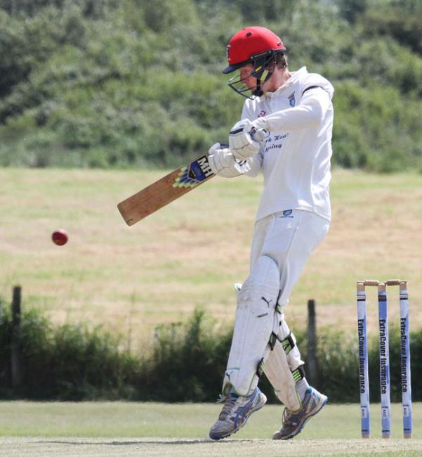 Tom Mansbridge - superb runs for Saundersfoot. Picture Susan McKehon