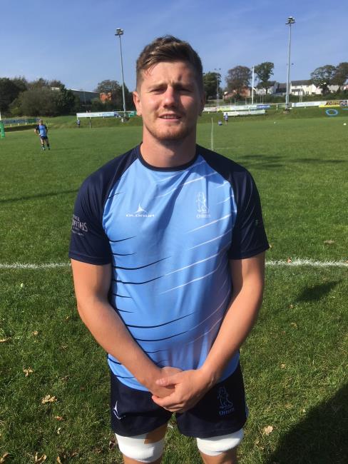 Tom Powell - vital late try for Narberth skipper