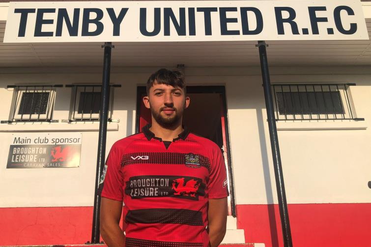 Jack Gooding - led Tenby United Athletic by example