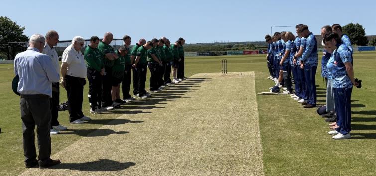 A minutes silence observed for David Gibbs and Colin Holness
