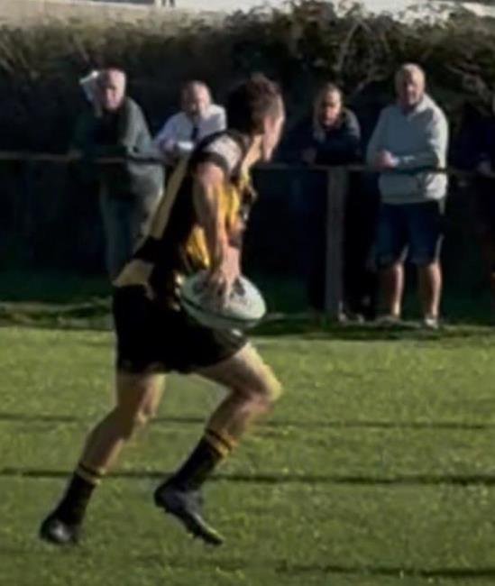  Ben Joyce - man of the match for St Davids